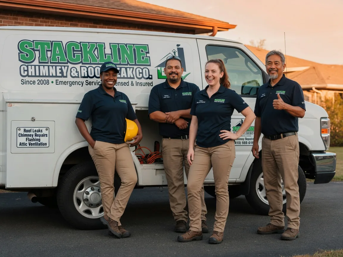 Chimney flashing repair company in Surgoinsville, TN